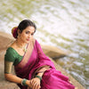 Desirable Dark Pink Soft Silk Saree With Effulgent Blouse Piece