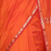 Susurrous Orange Cotton Silk Saree With Enthralling Blouse Piece