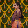 Invaluable Peach Soft Banarasi Silk Saree With Surpassing Blouse Piece