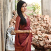 Sumptuous Wine Soft Silk Saree With Pleasurable Blouse Piece