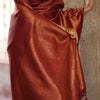 Sumptuous Wine Soft Silk Saree With Pleasurable Blouse Piece
