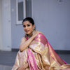 Snappy Beige Soft Silk Saree With Staggering Blouse Piece