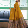 Deserving Mustard Soft Silk Saree With Designer Blouse Piece