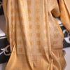 Arresting Beige Soft Silk Saree With Fantabulous Blouse Piece