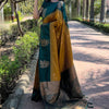 Exemplary Mustard Soft Silk Saree With Gratifying Blouse Piece