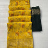 Beleaguer Yellow Soft Banarasi Silk Saree With Exquisite Blouse Piece