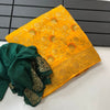 Beleaguer Yellow Soft Banarasi Silk Saree With Exquisite Blouse Piece