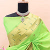 Assemblage Parrot Paithani Silk Saree With Redolent Blouse Piece