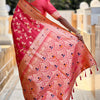 Proficient Pink Soft Banarasi Silk Saree With Beguiling Blouse Piece