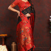 Ravishing Black Paithani Silk Saree With Intricate Blouse Piece