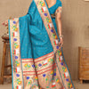 Beleaguer Friozi Paithani Silk Saree With Cynosure Blouse Piece