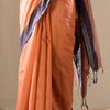 Marvellous Orange Cotton Silk Saree With Amazing Blouse Piece