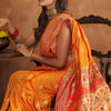 Splendorous Yellow Soft Banarasi Silk Saree With Prodigal Blouse