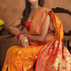 Splendorous Yellow Soft Banarasi Silk Saree With Prodigal Blouse