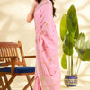 Scrumptious Pink Cotton Silk Saree With Panache Blouse Piece