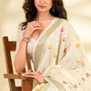Outstanding Beige Cotton Silk Saree With Splendorous Blouse Piece