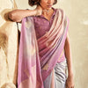 Gorgeous Pink Soft Banarasi Silk Saree With Desiring Blouse Piece