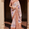 Comely Beige Digital Printed Soft Silk Saree With Dulcet Blouse Piece