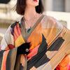 Pleasurable Multicolor Digital Printed Satin Silk Saree With Amiable Blouse Piece