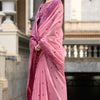 Proficient Pink Cotton Silk Saree With Piquant Blouse Piece