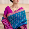 Inspiring Blue Soft Banarasi Silk Saree With Bewitching Blouse Piece