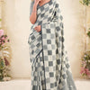Smart Off White Cotton Silk Saree With Jubilant Blouse Piece