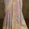 Allure Pink Digital Printed Soft Silk Saree With Zephyr Blouse Piece