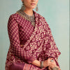 Ravishing Wine Digital Printed Soft Silk Saree With Girlish Blouse Piece