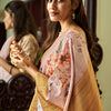 Profuse Baby Pink Digital Printed Soft Silk Saree With Posh Blouse Piece