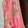 Ravishing Beige Digital Printed Soft Silk Saree With Scrumptious Blouse Piece