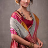 Tremendous Grey Cotton Silk Saree With Zephyr Blouse Piece