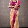 Desirable Yellow Cotton Silk Saree With Amiable Blouse Piece