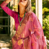 Ravishing Dark Pink Soft Banarasi Tissue Silk Saree With Inspiring Blouse Piece
