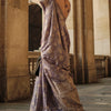 Mellifluous Lavender Soft Banarasi Silk Saree With Scintilla Blouse Piece