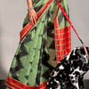 Ideal Pista Digital Printed Soft Silk Saree With Palimpsest Blouse Piece