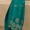 Desiring Rama Banarasi Satin Silk Saree With Prominent Blouse