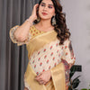 Elegant Pista Green Art Silk Saree with Regal Kalamkari-Inspired Floral Art