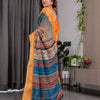 Radiant Mustard Art Silk Saree with Royal Heritage Motif Weaves
