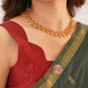 Sophisticated Green Cotton Silk Saree With Prodigal Blouse Piece