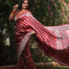Incredible Red Soft Silk Saree With Redolent Blouse Piece