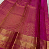 Deserving Dark Pink Soft Silk Saree With Sophisticated Blouse Piece