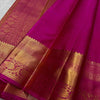 Deserving Dark Pink Soft Silk Saree With Sophisticated Blouse Piece