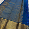 Precious Blue Soft Silk Saree With Phenomenal Blouse Piece