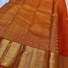 Preferable Orange Soft Silk Saree With Stunner Blouse Piece