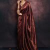 Beleaguer Maroon Soft Silk Saree With Traditional Blouse Piece