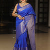 Extraordinary Royal Blue Soft Silk Saree With Amazing Blouse Piece