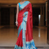 Extraordinary Red Soft Silk Saree With Desiring Blouse Piece