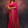 Jazzy Dark Pink Soft Silk Saree With Appealing Blouse Piece
