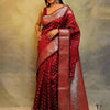 Twirling Maroon Soft Silk Saree With Surpassing Blouse Piece