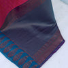 Designer Dark Pink Soft Banarasi Silk Saree With Engrossing Blouse Piece